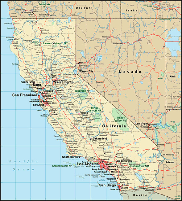nevada city ca map fresh map northern california and oregon maps