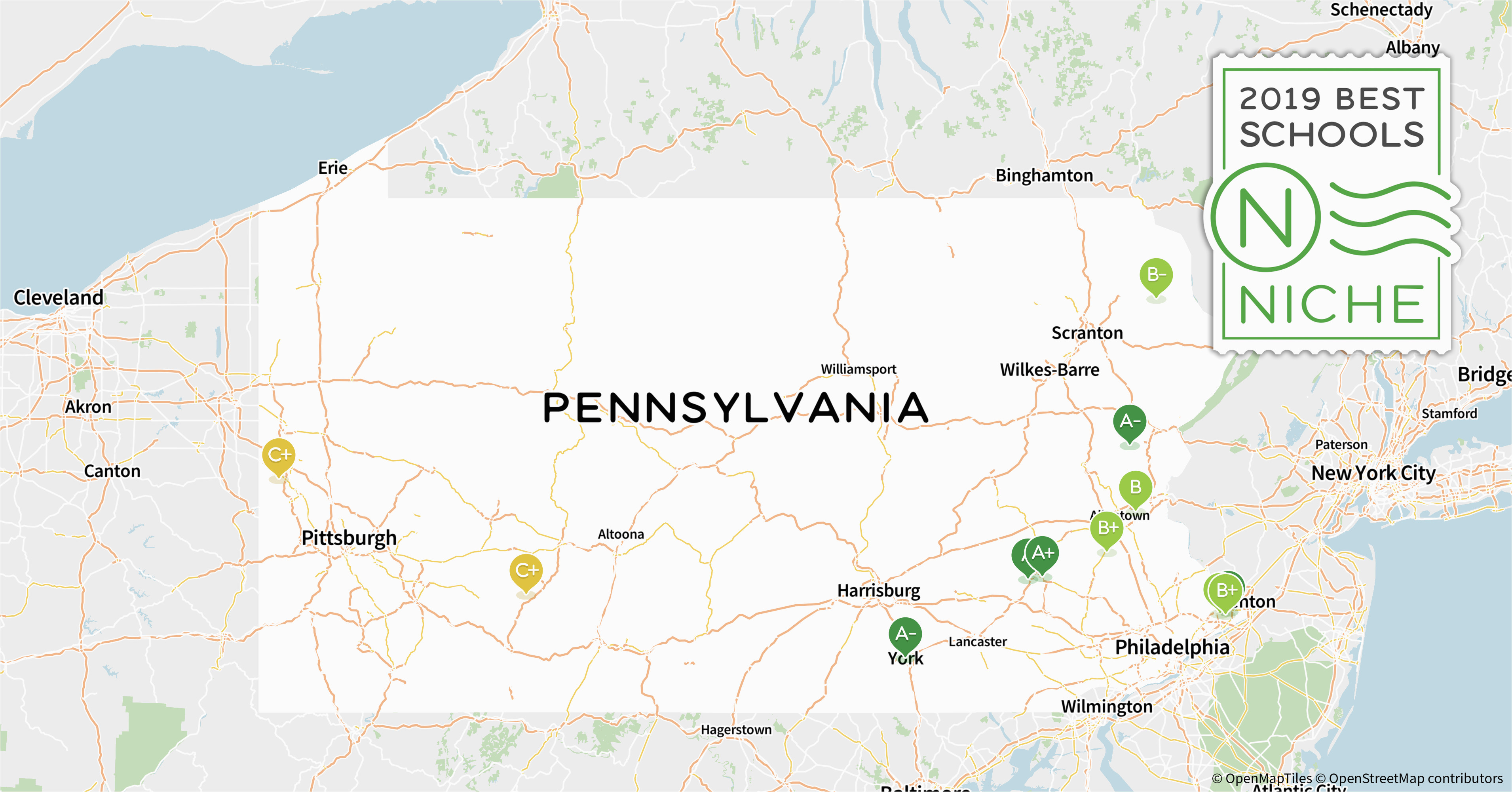 2019 best school districts in pennsylvania niche