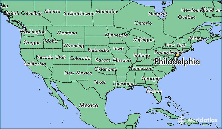 where is philadelphia pa philadelphia pennsylvania map