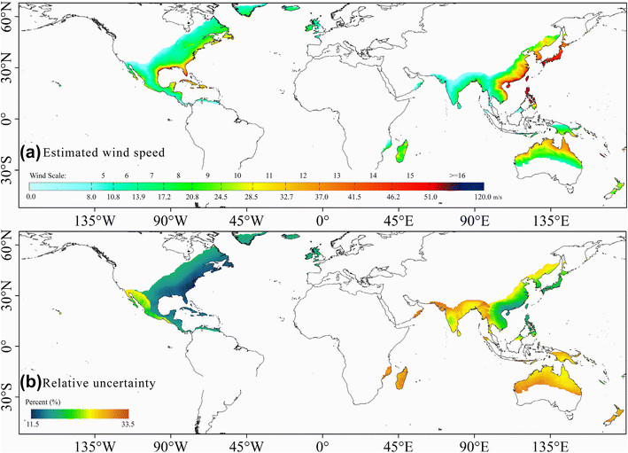 mapping the wind hazard of global tropical cyclones with parametric