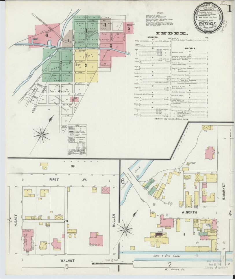 map 1800 to 1899 ohio library of congress