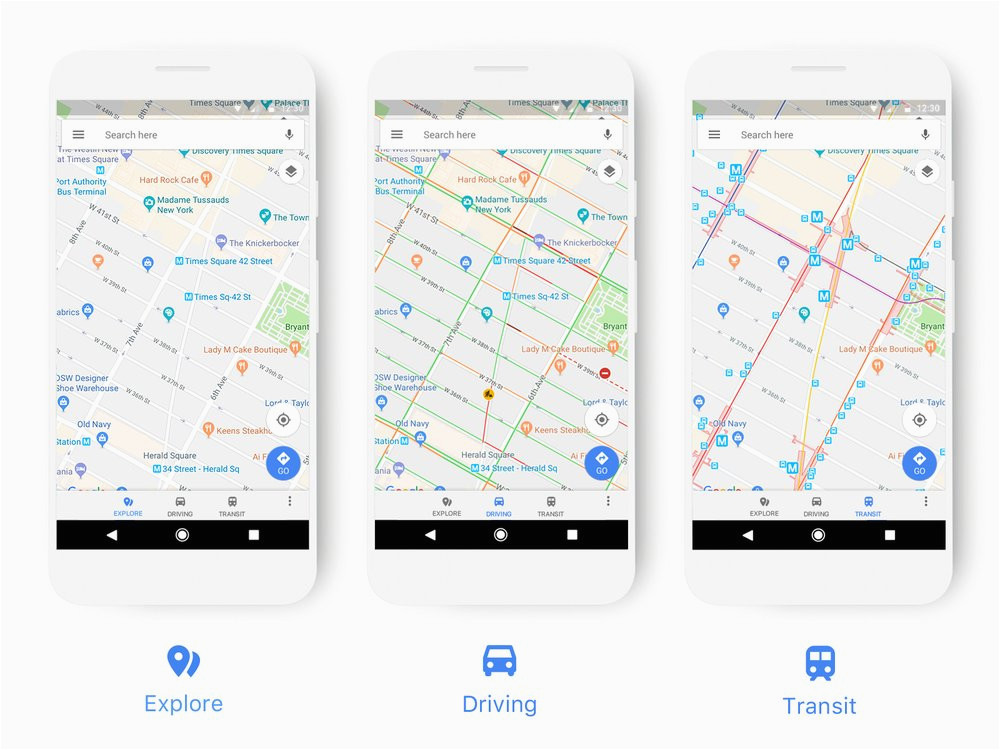 google maps updated with new look to make finding places easier