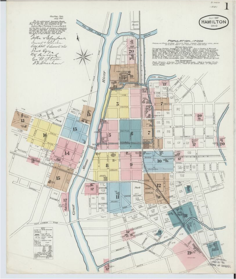 map 1880 to 1889 ohio library of congress