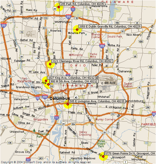 best map of columbus ohio pics printable map new bartosandrini com