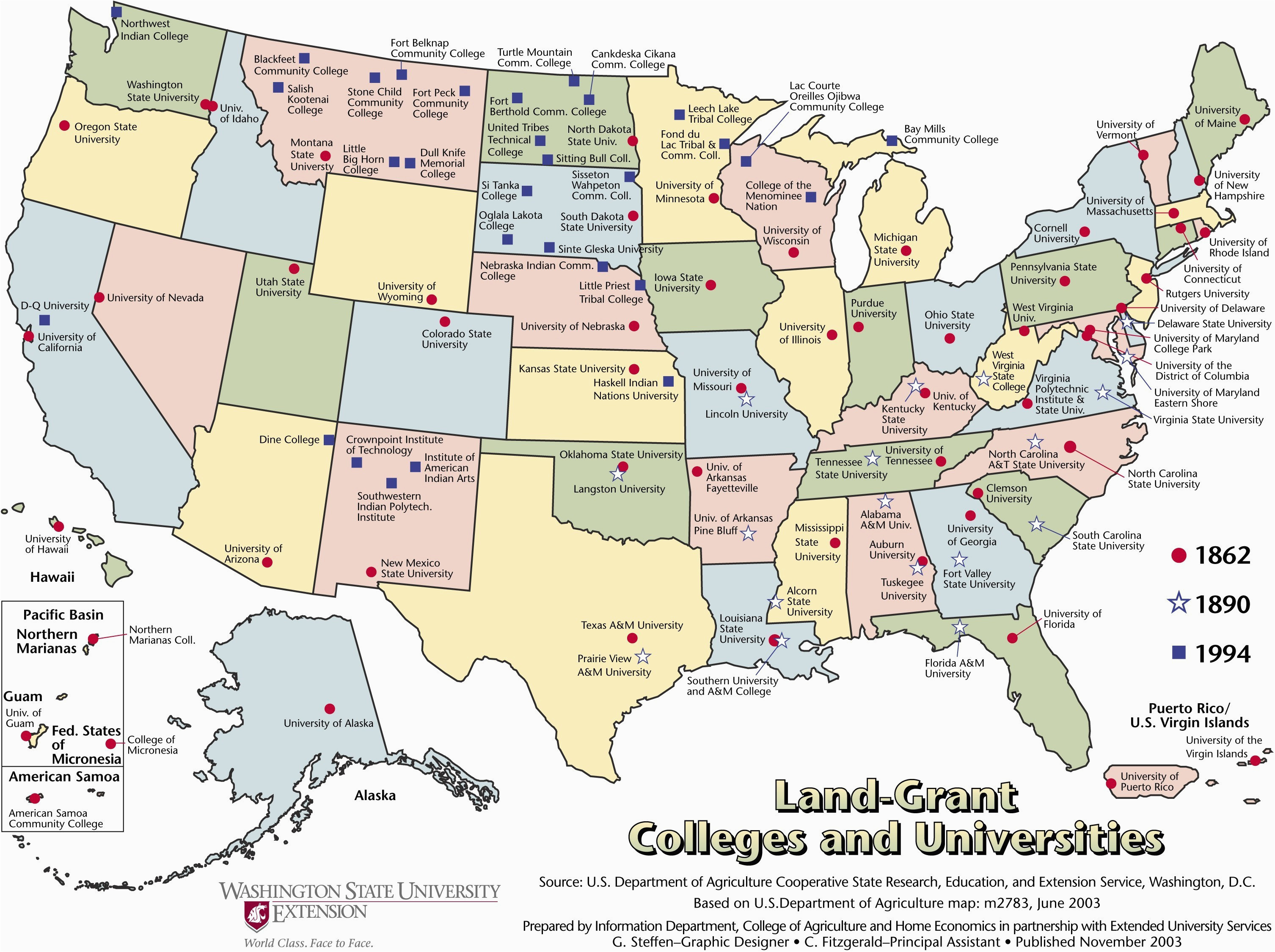map of california state colleges best of us map with regions labeled