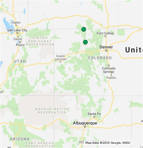 map of fort carson fire