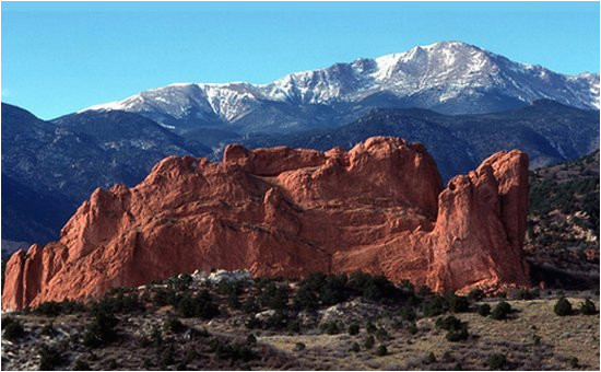 pikes peak and garden of the gods are nearby picture of boulder