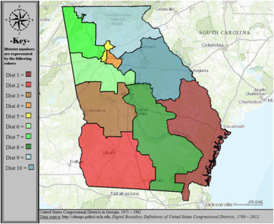 georgia s congressional districts wikipedia