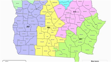 map georgia s congressional districts