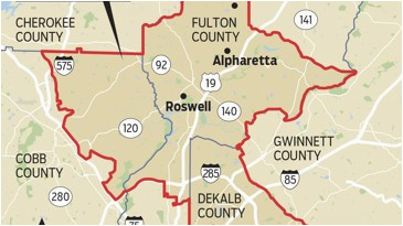 map georgia s congressional districts