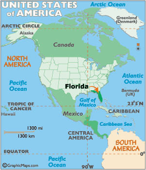 florida map geography of florida map of florida worldatlas com