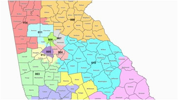 map georgia s congressional districts