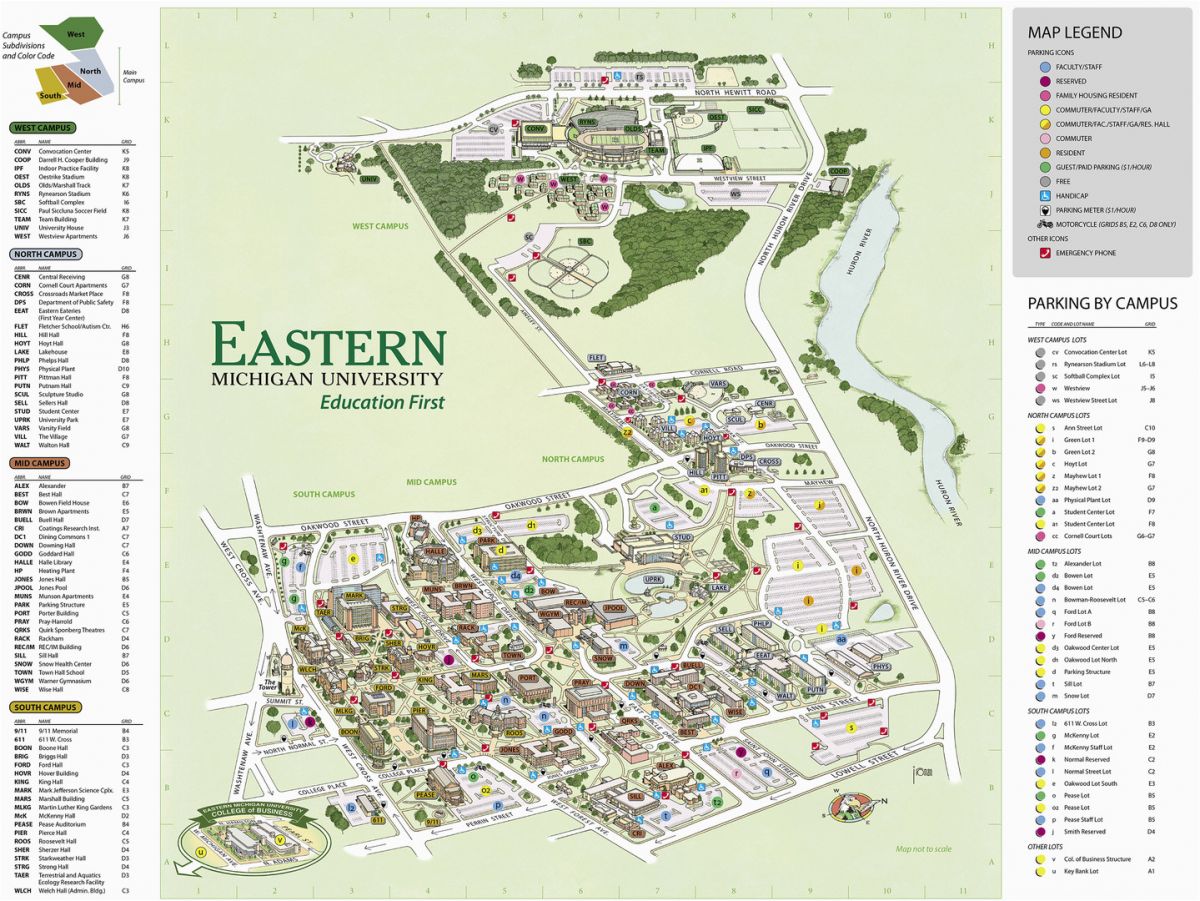 Georgia southern University Campus Map Georgia southern Campus Map Maps 