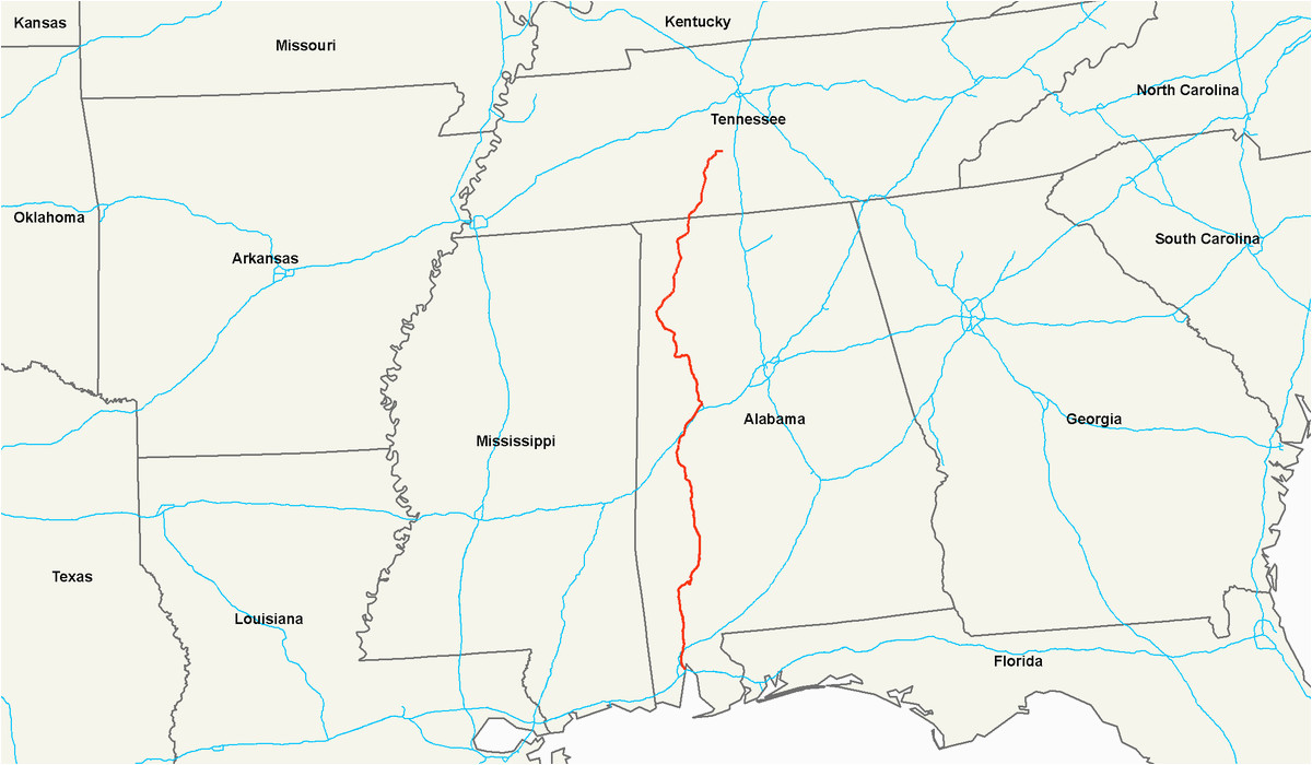 interstate system map best of u s route 43 maps directions