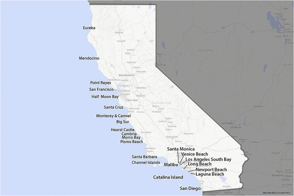Islands Off California Coast Map Secretmuseum