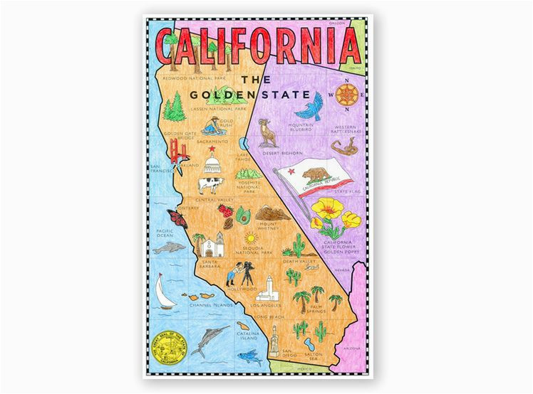 california map mural apfk pdf shop pinterest art projects