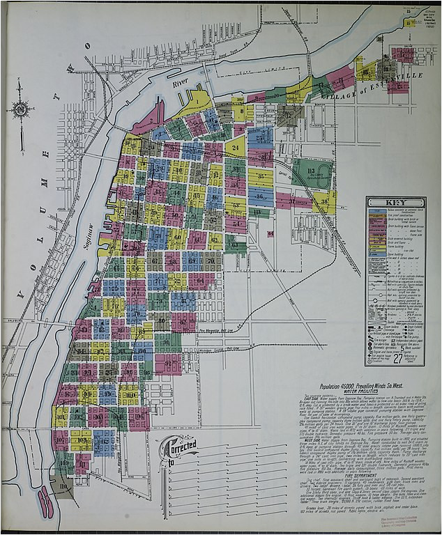 file sanborn fire insurance map from bay city bay county michigan