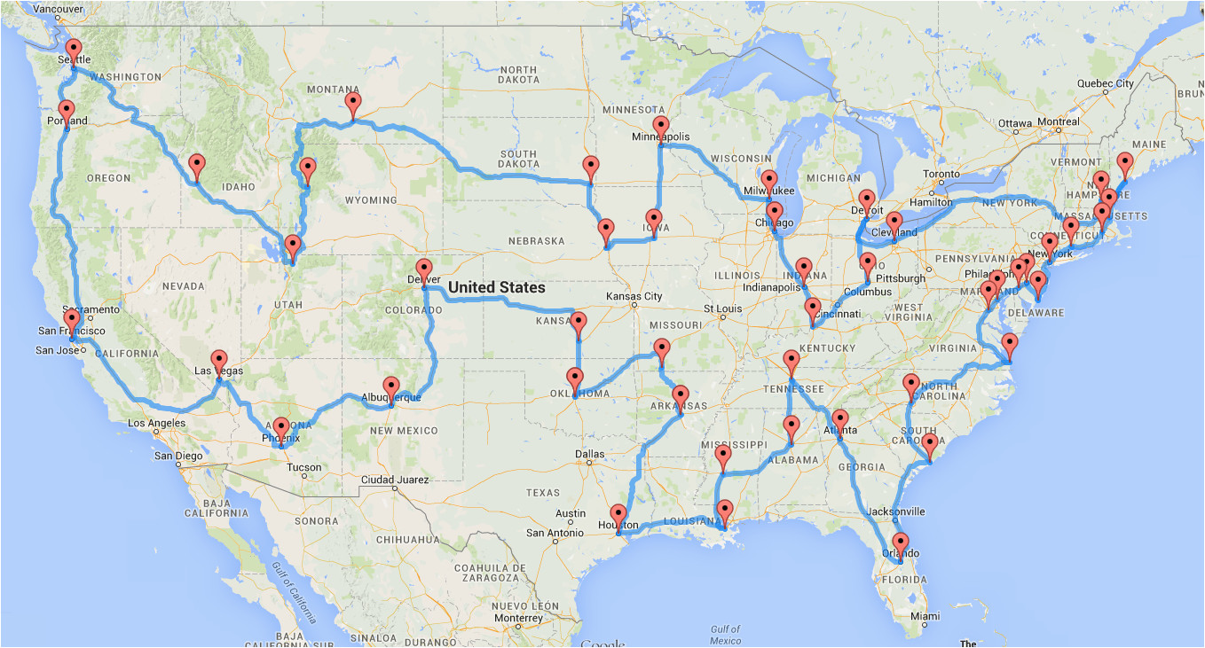 computing the optimal road trip across the u s dr randal s olson