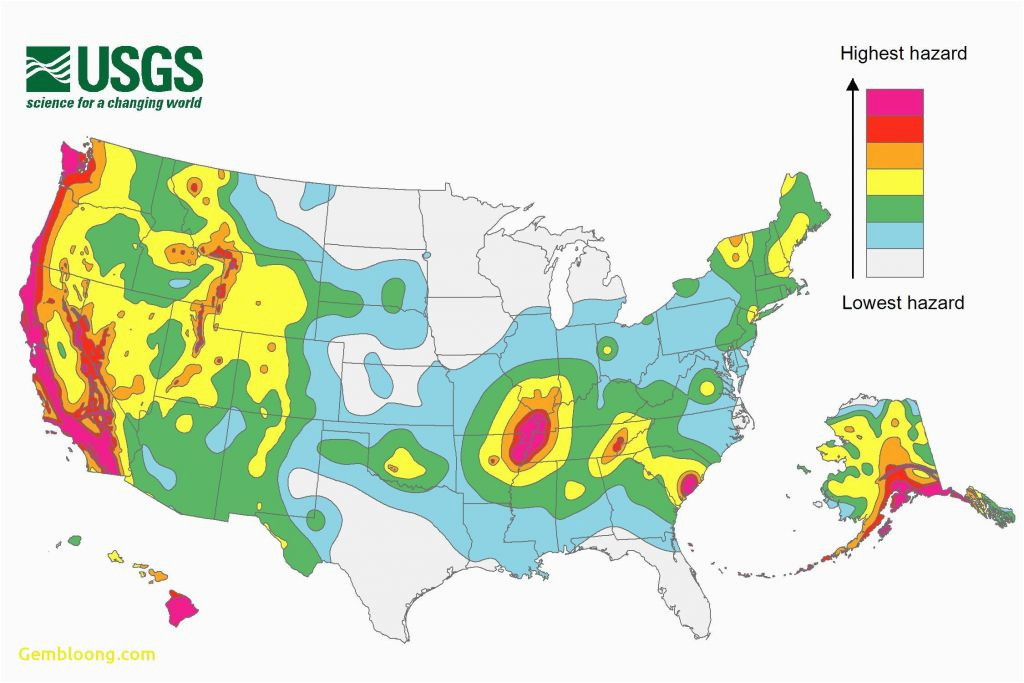 us earthquake map lovely california seismic hazard map etiforum