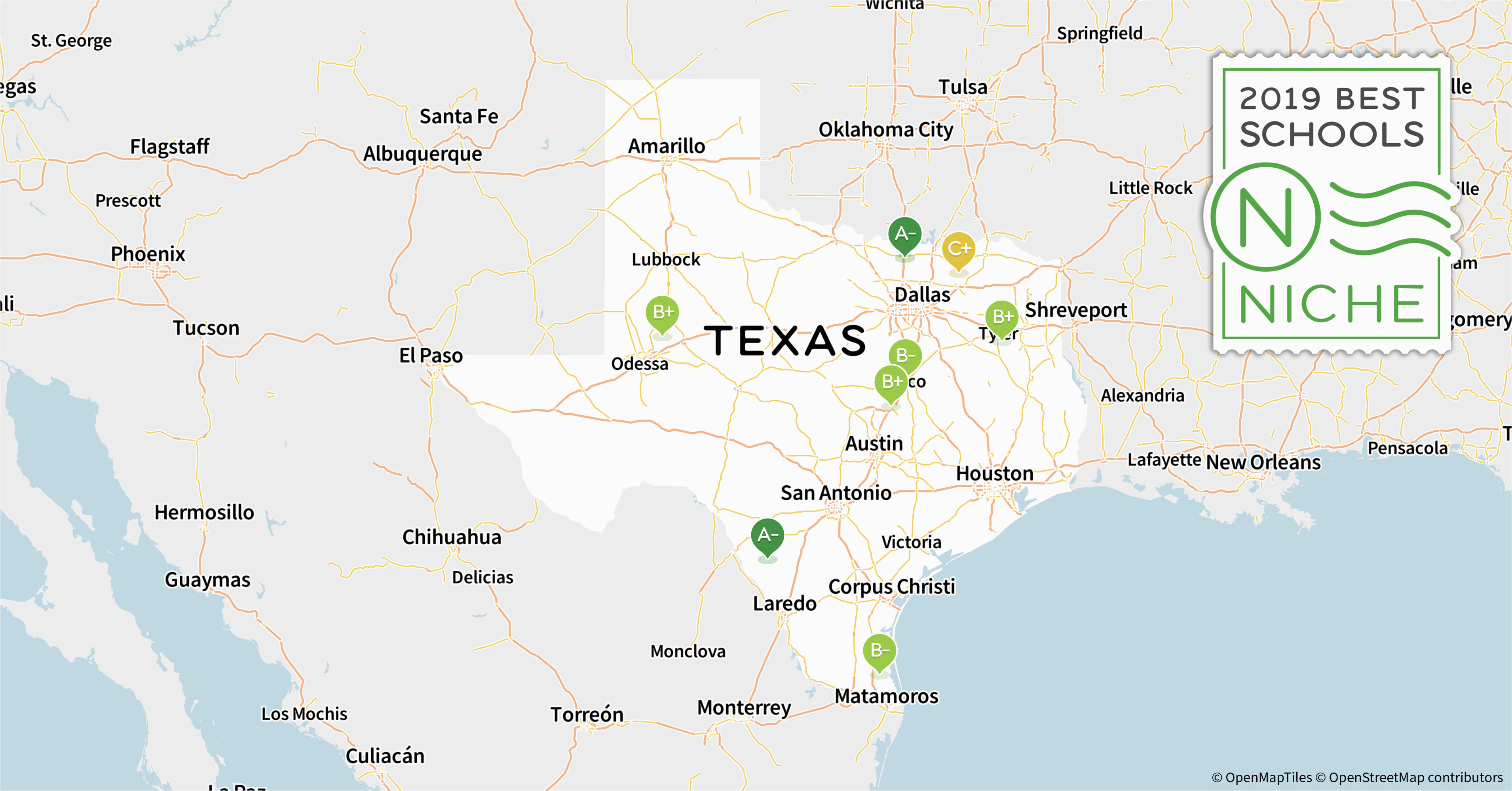 2019 largest school districts in texas niche