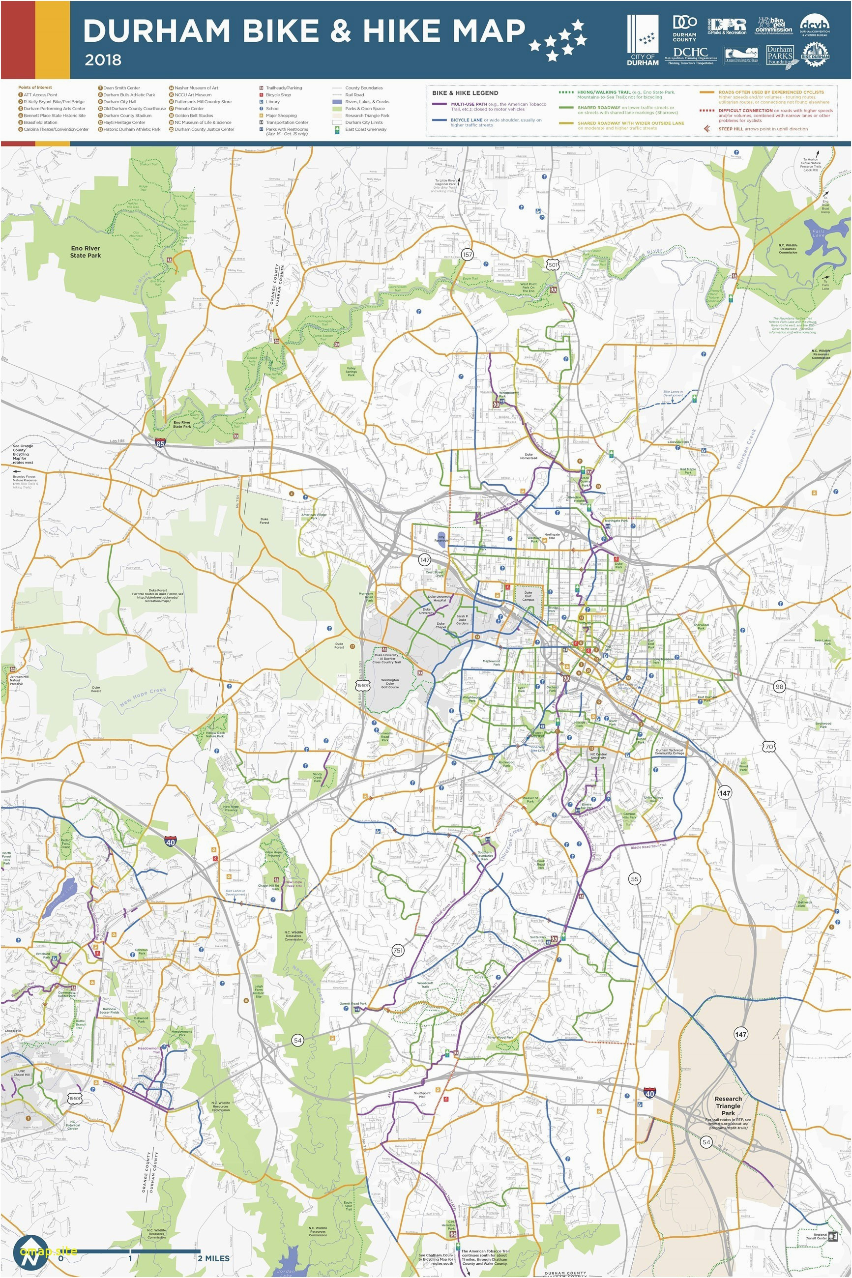 nc county map with cities nc researchtriangle durham nc map 2