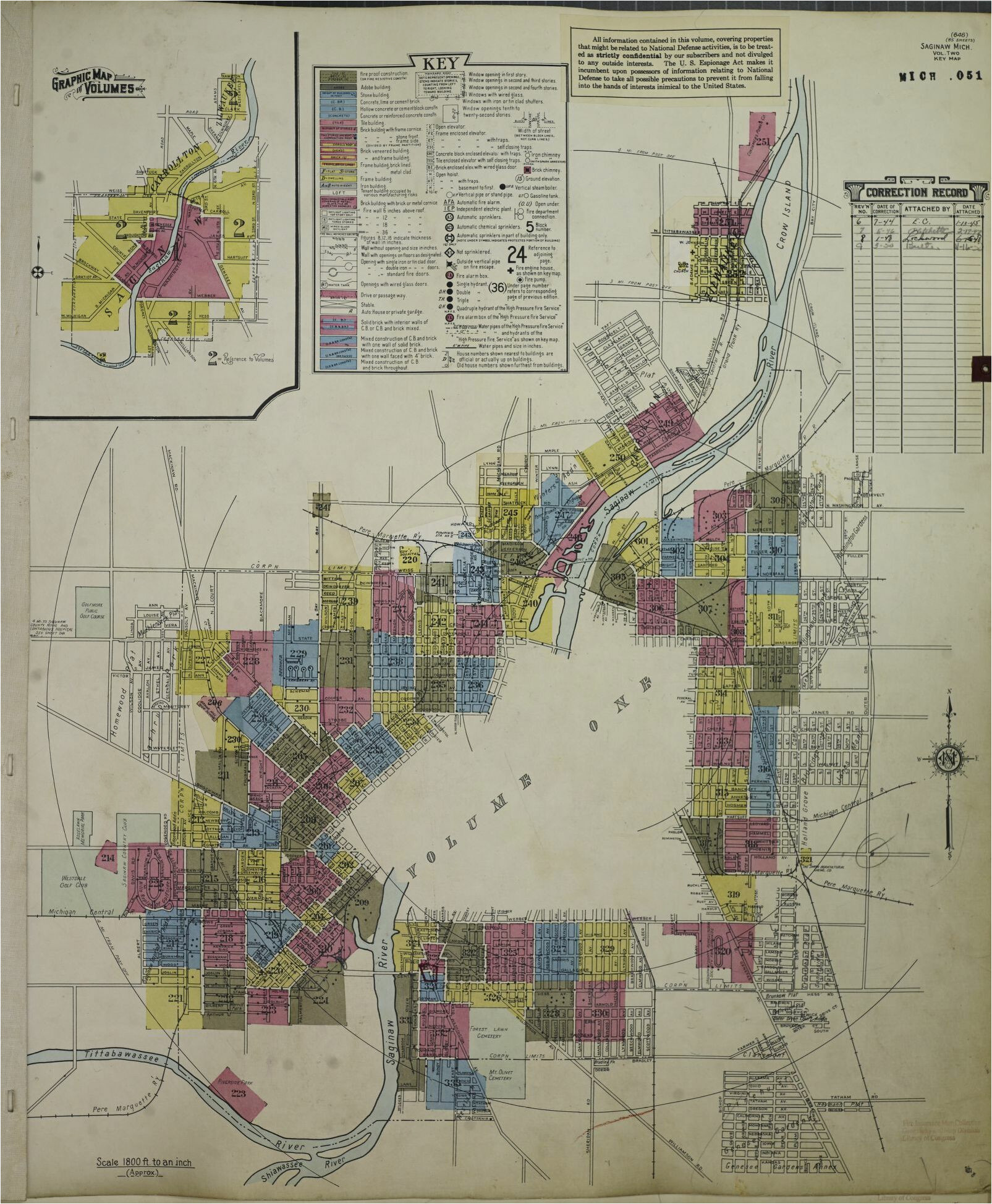 map 1950 to 1959 michigan english library of congress