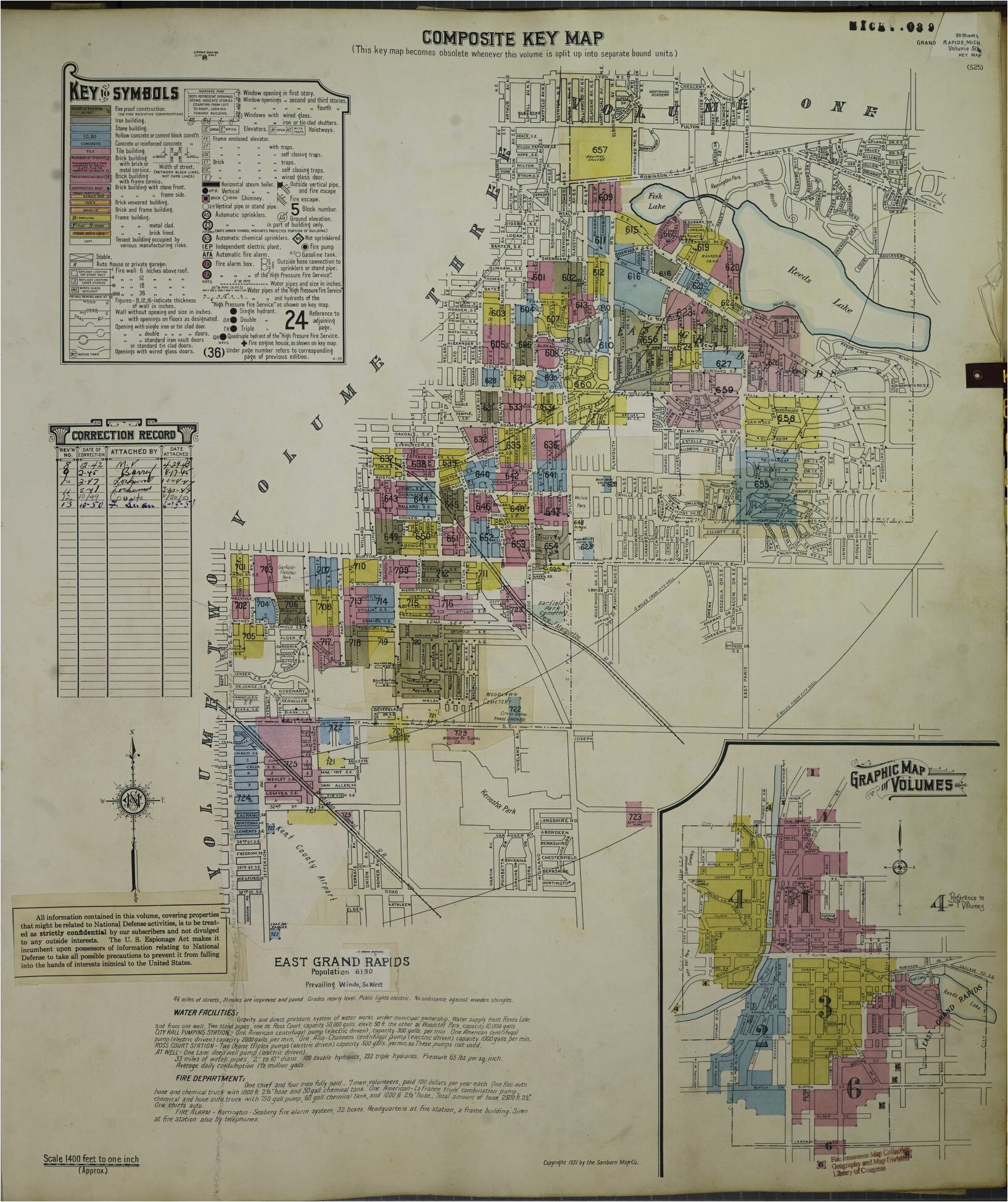 map 1950 to 1959 michigan english library of congress