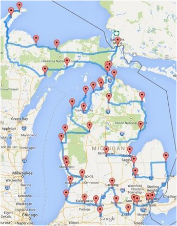 pure michigan road trip hits 43 of the state s best spots start