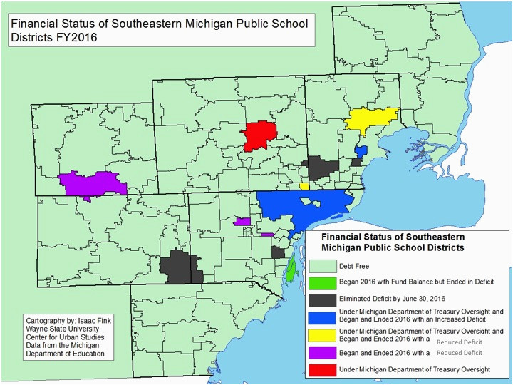 Michigan School District Map Boundaries