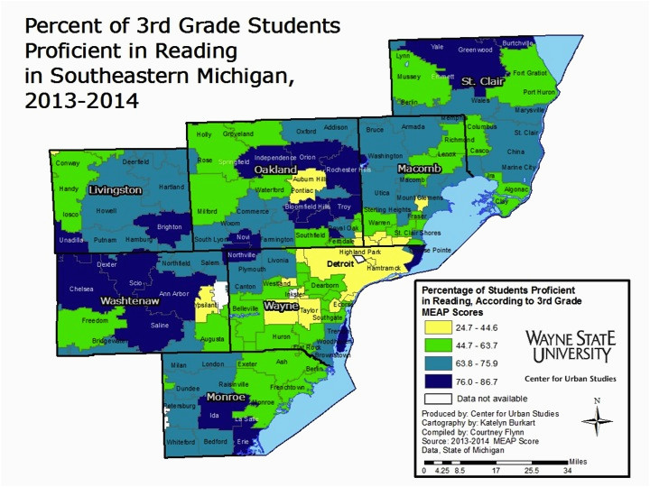 michigan school district map fresh education ny county map