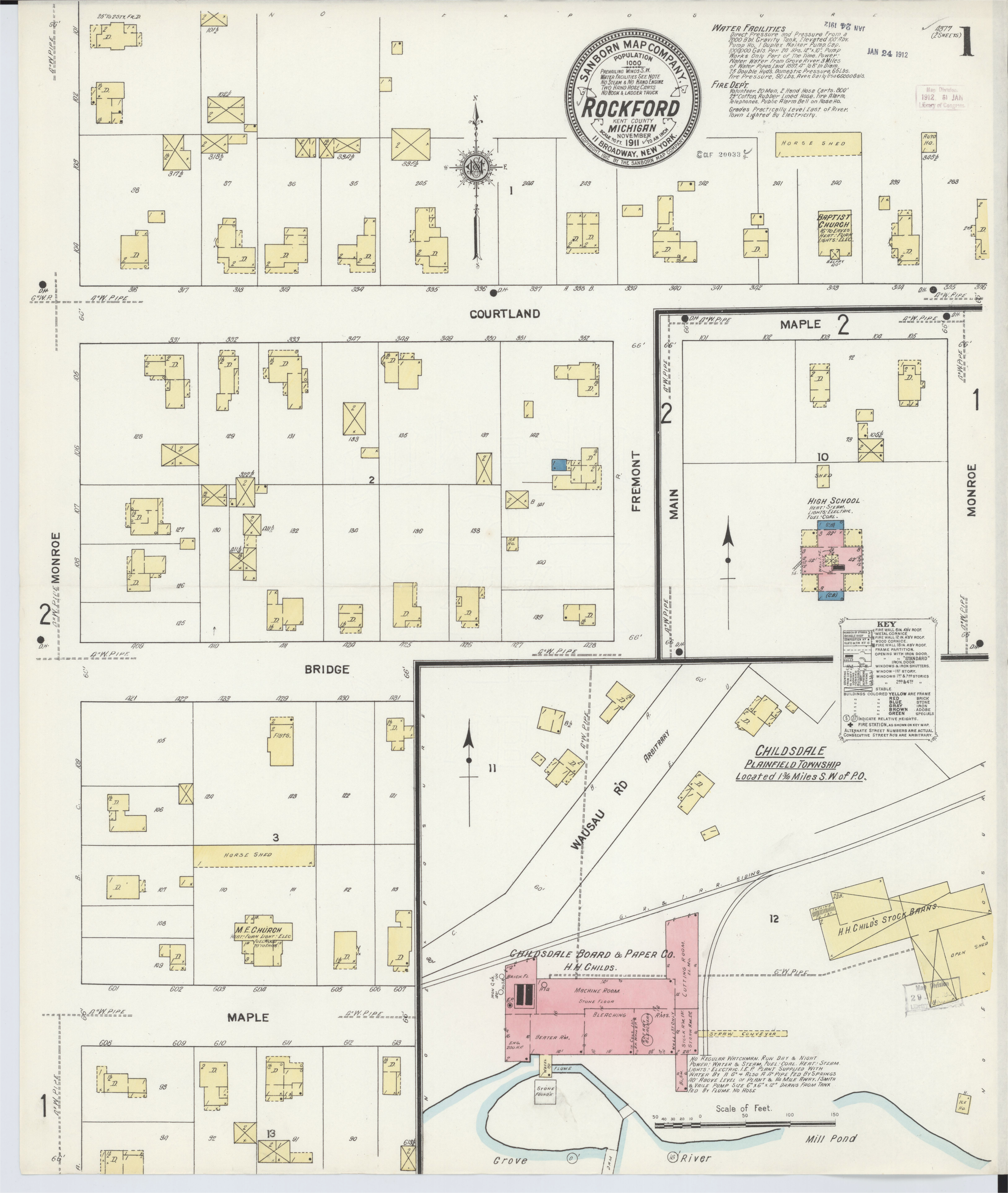 file sanborn fire insurance map from rockford kent county michigan