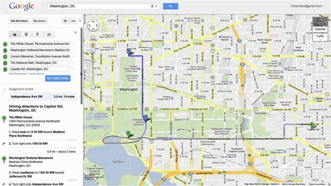saving directions in google maps youtube