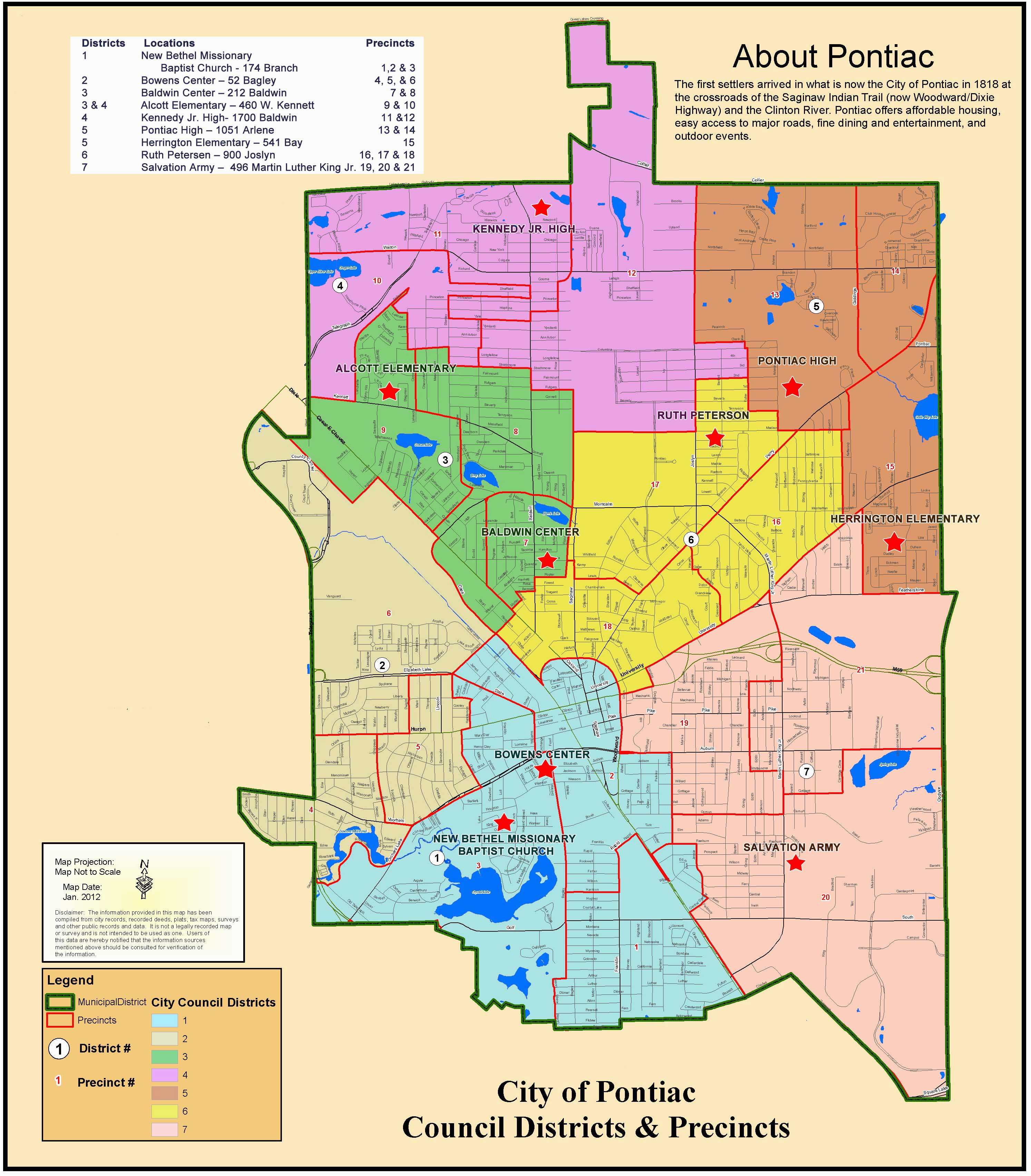 Oakland County Map Mi Cities And Towns Map