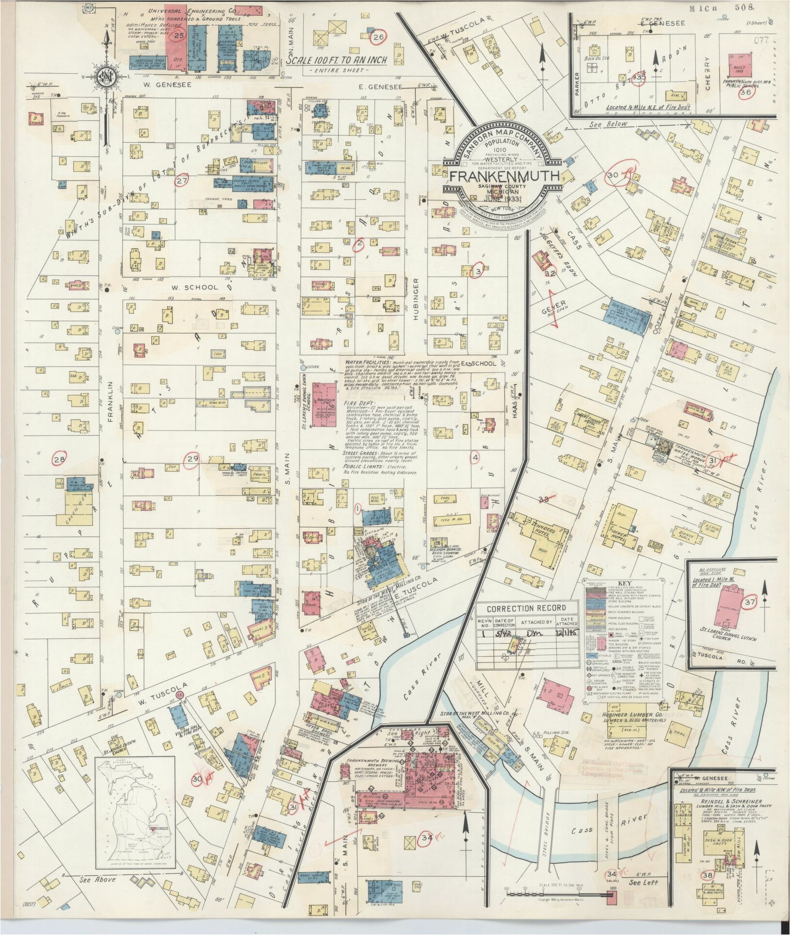 sanborn maps michigan saginaw county library of congress