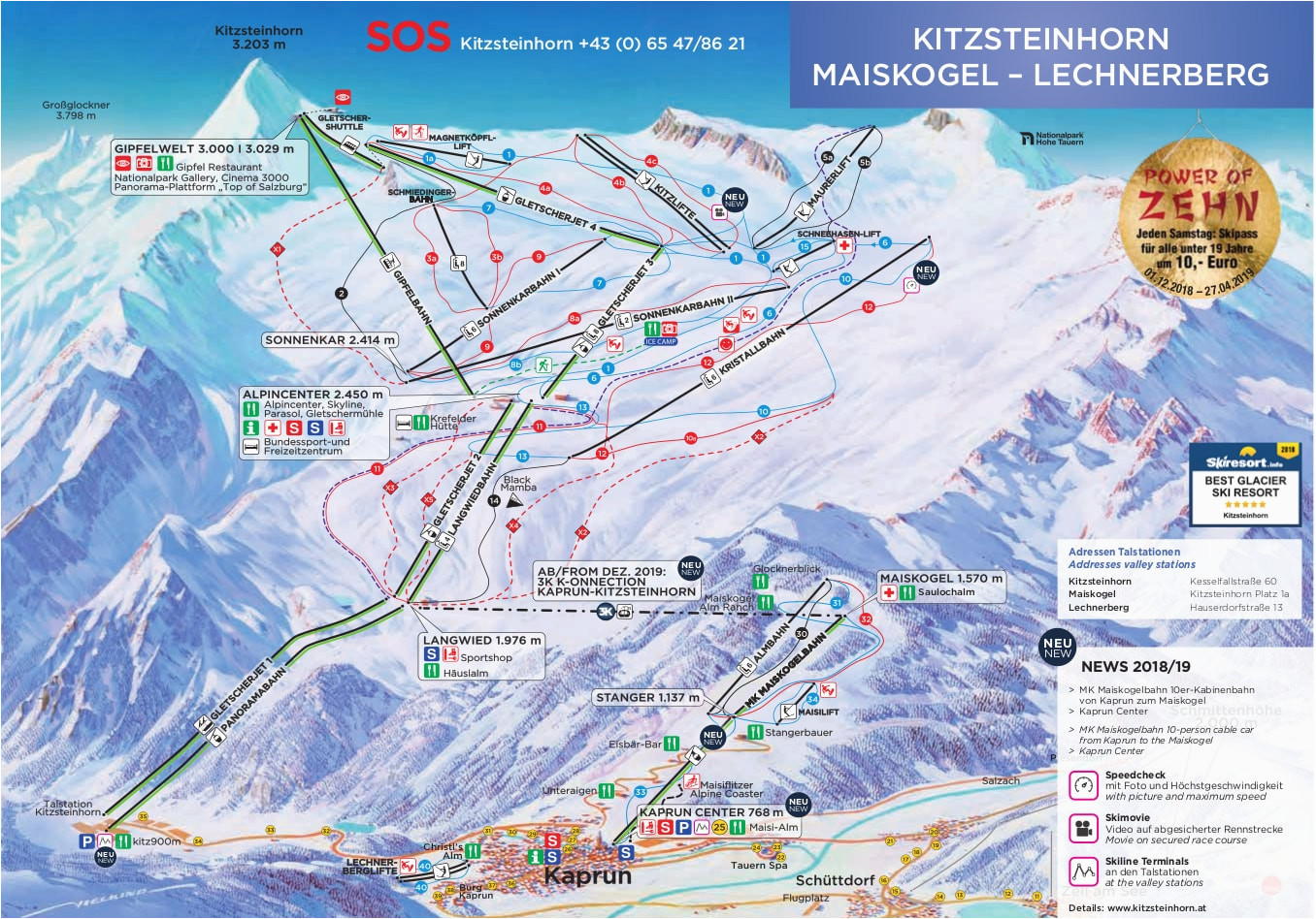 kaprun austria piste map free downloadable piste maps