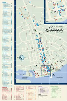 Map Of southport north Carolina 121 Best Illustrated City Maps Images Illustrated Maps Map Design