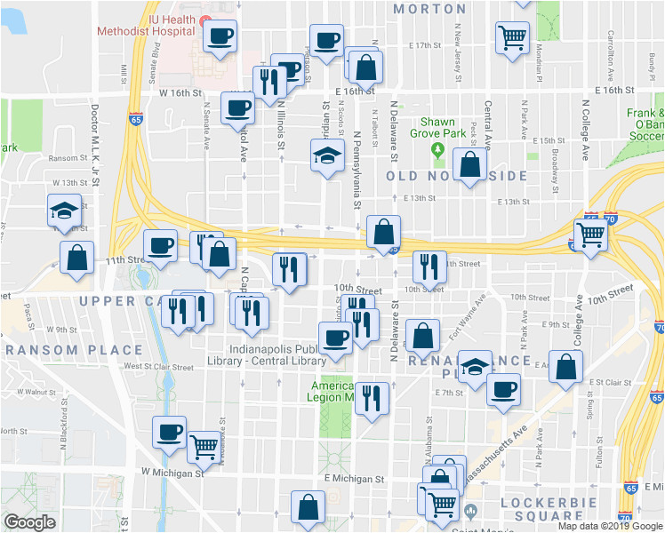 1099 north meridian street indianapolis in walk score