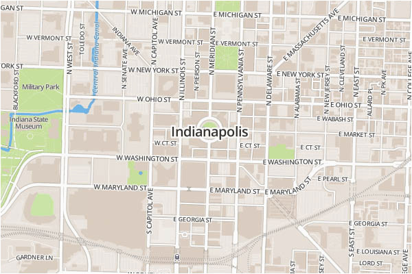 downtown indy maps