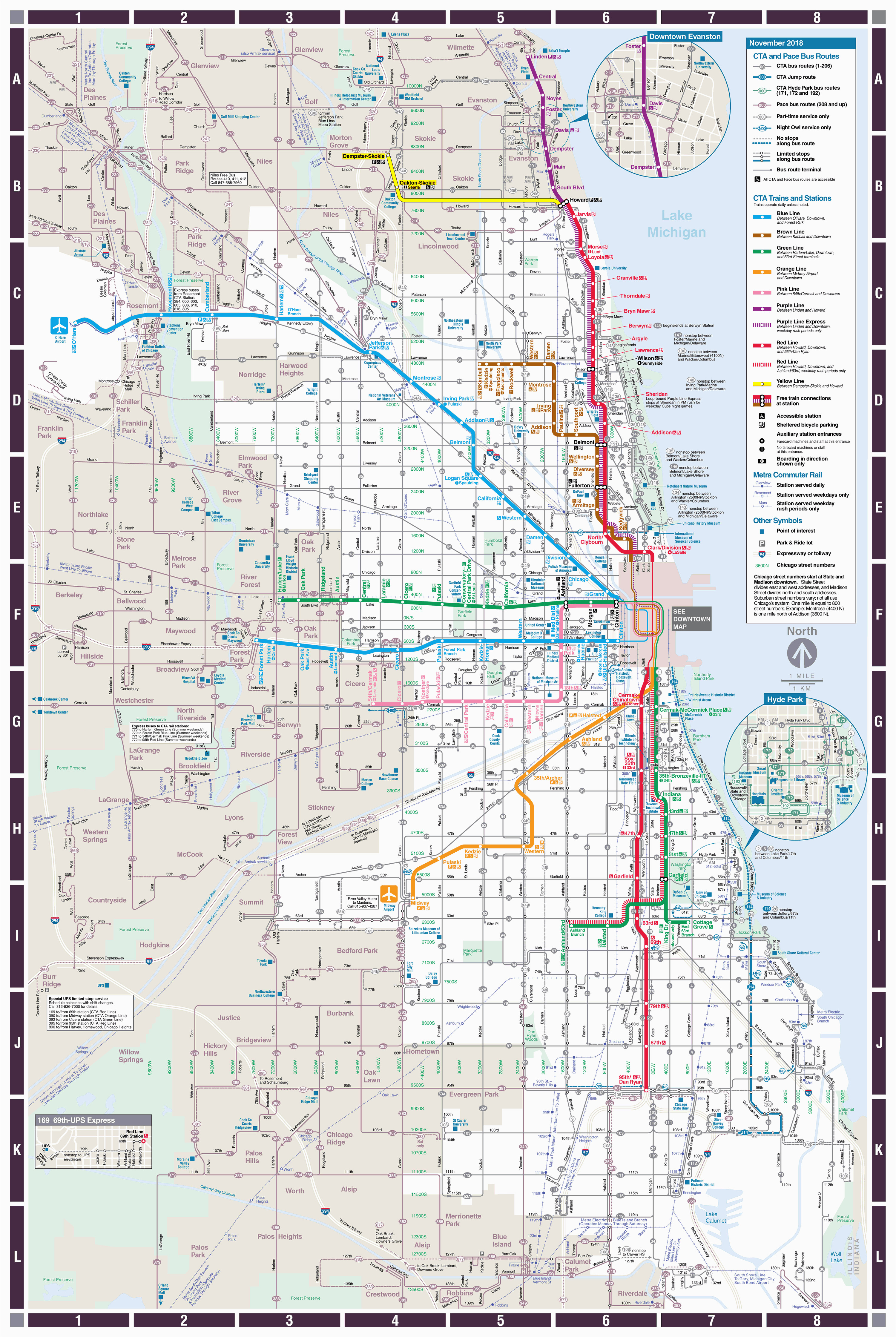 web based system map cta