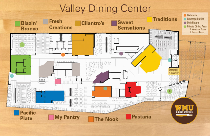 valley dining center dining services western michigan university