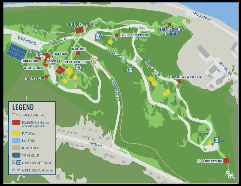camping map best of horseshoe pit layout inspirational green point