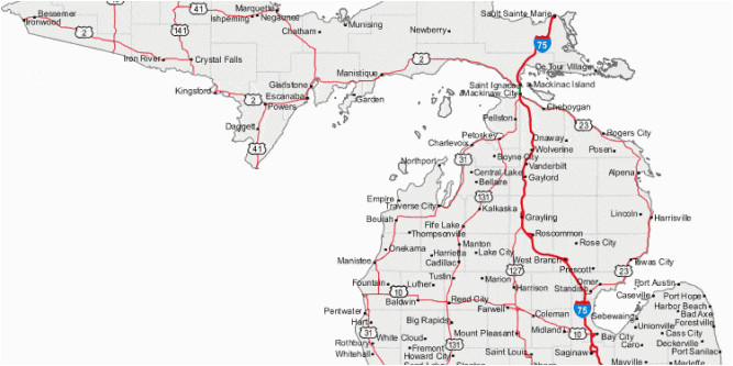 michigan map with cities and counties maps directions