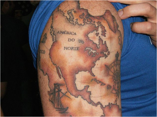 old world map tattoo obsessed with maps pinterest map