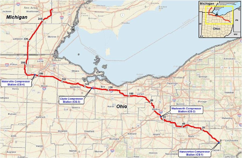 natural gas pipeline map maps directions