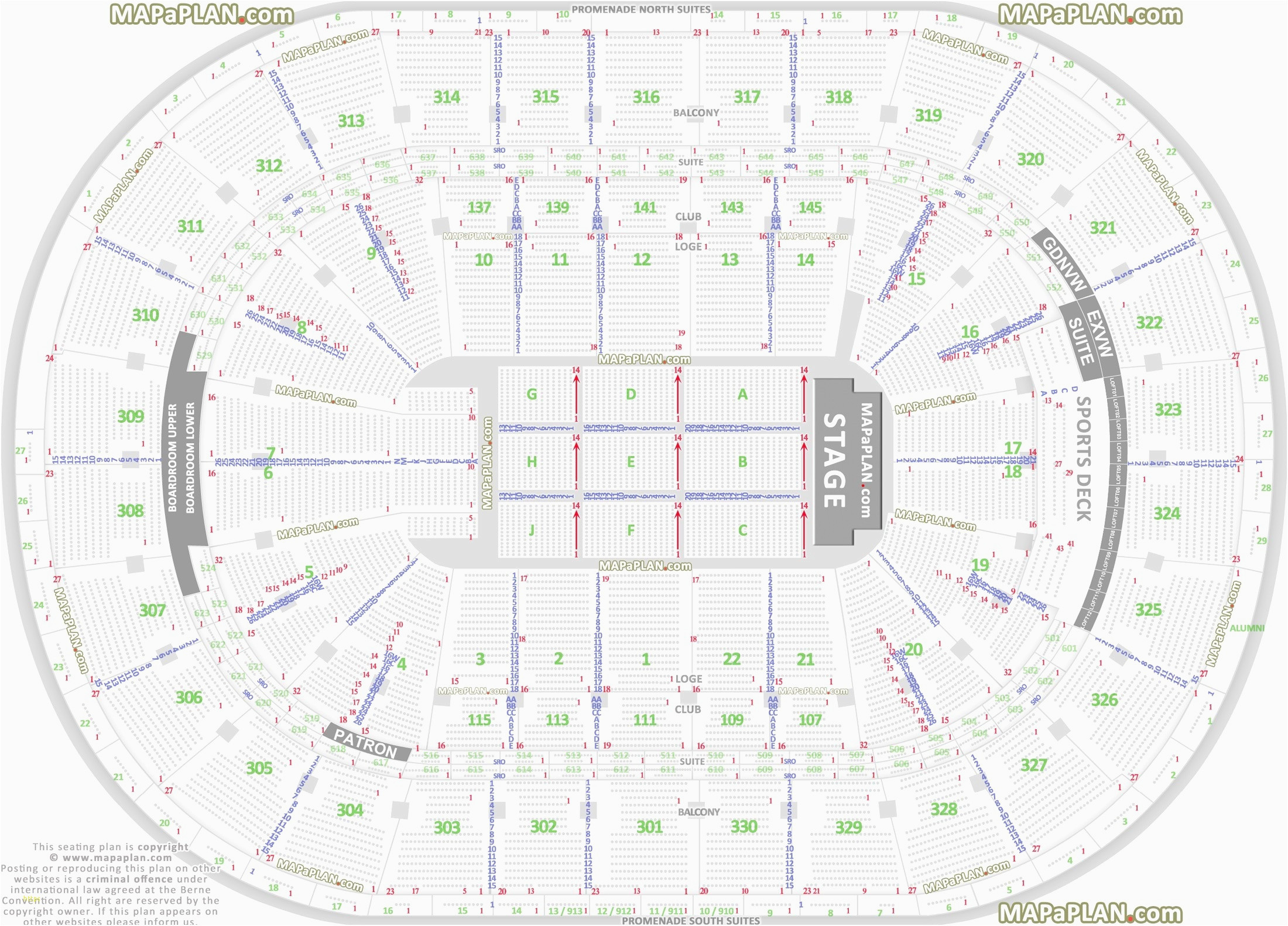33 new michigan stadium seating chart with rows and seat numbers