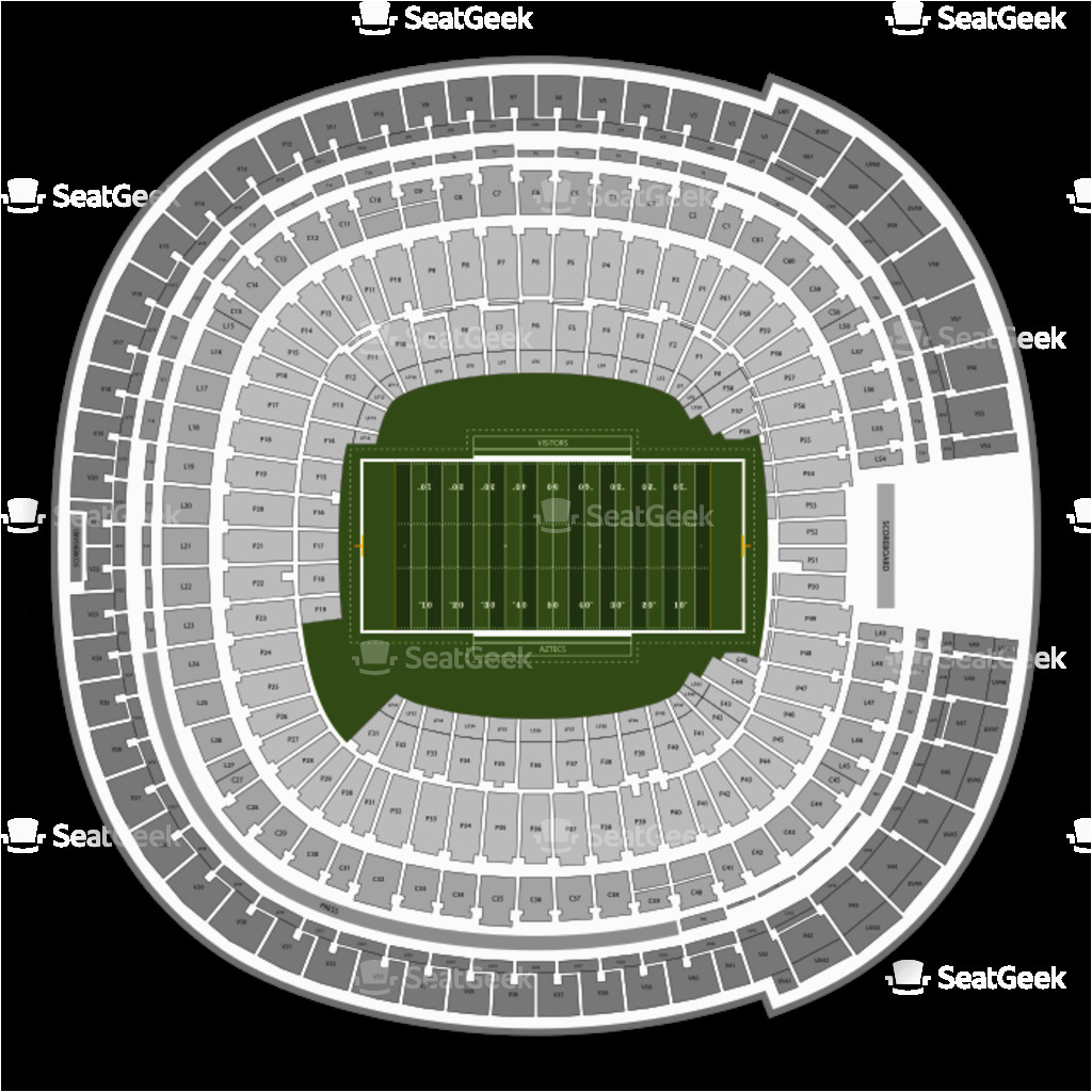 sdccu stadium seating chart map seatgeek