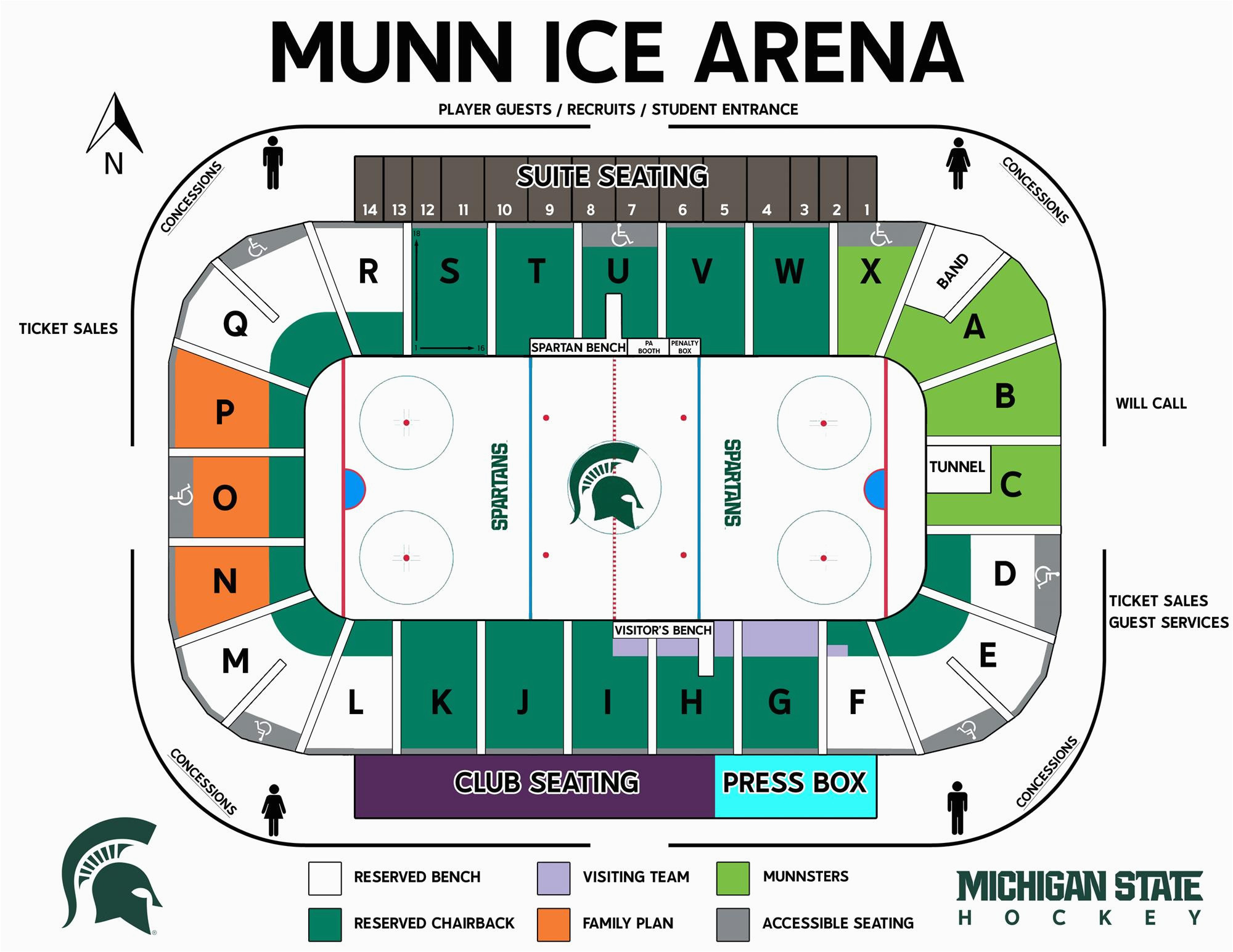 Michigan State Stadium Seating Chart