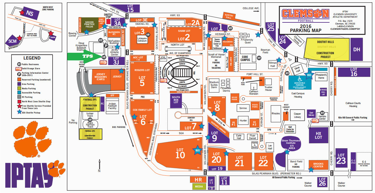 Clemson Football Public Parking 2024 Schedule Devina Meghan