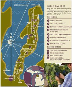 Michigan Winery Map 33 Best Traverse City Wineries Images Traverse City Wineries