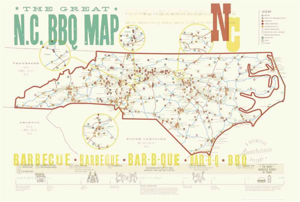 press kit edia maps nc sc food adventure maps